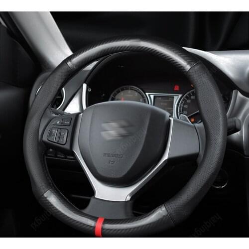 Steering wheel cover set for Suzuki Vitra Kaiyue Xiaotu Tianyu sx4 Yuyan Fengyu carbon fiber car accessories car wheel cover