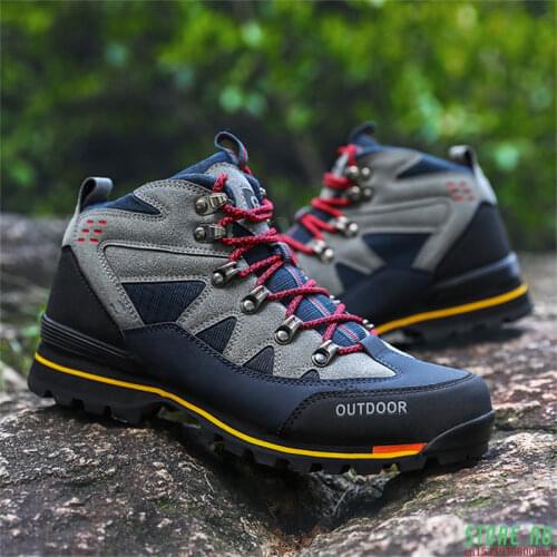 Fashion Waterproof Jungle Boots Anti-skid Breathable Desert Training Sneakers Outdoor Comfort Trekking Shoes Men