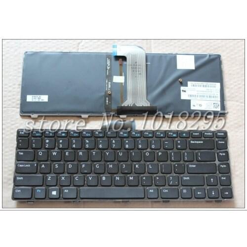 NEW for DELL 15Z INSPRON 5421 3421 14R-2158 N5421 V2421 5523 US Black Keyboard Laptop with backlight