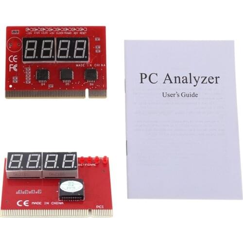 New Computer PCI POST Card Motherboard LED 4-Digit Diagnostic Test PC Analyzer