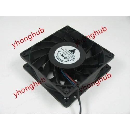 Detla Electronics PFB1224EHE BW68 DC 24V 1.08A 120x120x38mm Server Cooling Fan