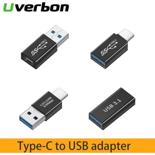 USB 3.0 To Type C Adapter 2 in 1 OTG Power Connector Type C Charging Adapter 5Gbps Data Transmitter For Phone Laptops