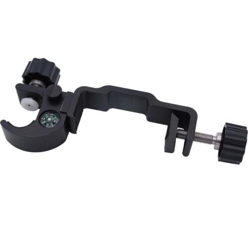Pole Clamp with compass & Open Data Collector Cradle for GPS , TOTAL STATION NEW