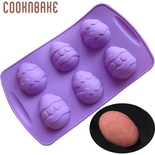Silicone handmade Soap mold egg shape cake chocolate pudding jelly dessert molds cake decorations mould baking tool Easter egg