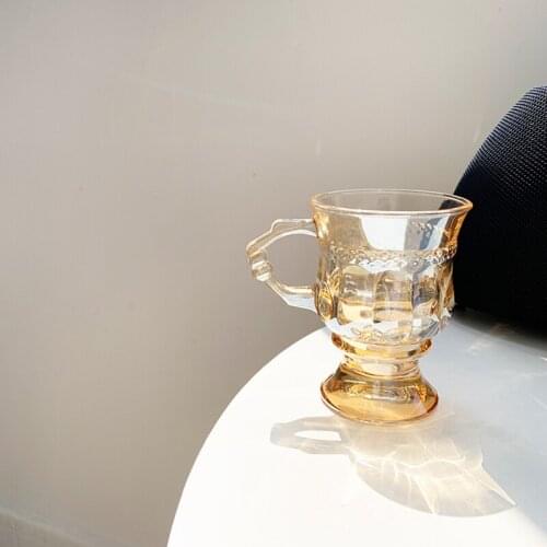 Glass Beer Cups for Home Kitchen Restaurants Bars Parties Glass Cup for Water Cocktail Coffee Juice Whiskey Beverage Soda Drinks