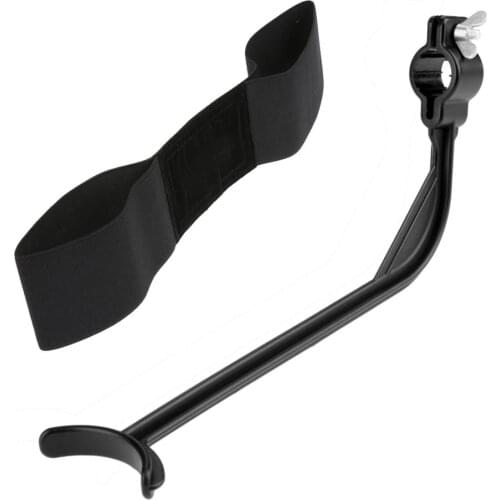 Black Practical Golf Swing Trainer Elastic Arm Band Belt Beginner Gesture Alignment Training Aid Aids Correct Practicing Guide