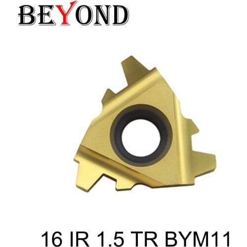 BEYOND 16 IR 1.5/2.0/2.5/3.0 TR BBM18 BYM11 Carbide blade Threading inserts Lathe turning tool SNR SNR0016 SNR0020 steel 16IR