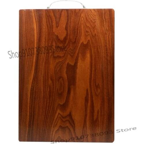 Vietnam Authentic Clam Wood Cutting Board Household Iron Cutting Board Solid Wood Cutting Board Rectangular "panel K