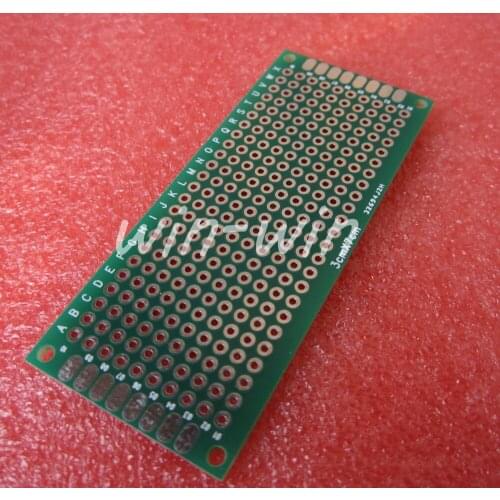 10pcs double-sided prototype PCB tin-plated universal board 3x7 3 * 7cm electronic accessories compatible board tantalum capacit