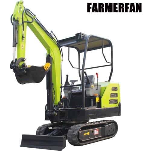 2 ton small excavator for municipal engineering mini hook machine for orchard excavation breaker hooking machine