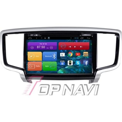 Topnavi Quad Core Android 6.0 Car GPS Navigation for Odyssey 2015 Autoradio Audio Stereo Car DVD Radio Multimedia Player
