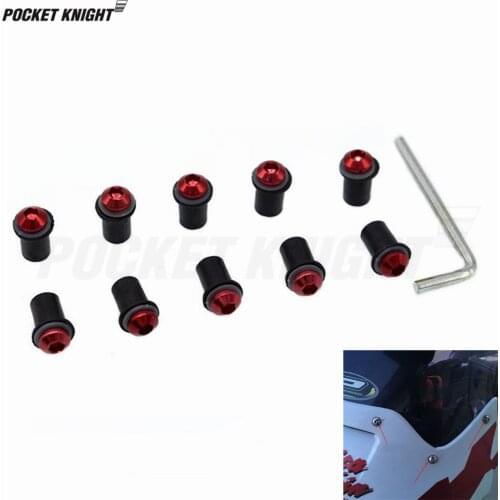 For Yamaha MT-07 MT-09 Mt 07 MT07 MT09 MT-09 Tracer FZ1 Motorcycle Accessories Windshield Bolts Nut Fastener Kit 5mm