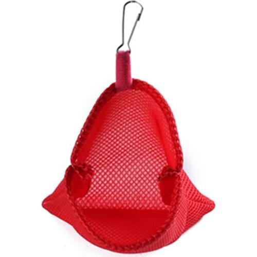 Summer Soft Mesh Bird Parrot Hammock Hanging Bed For Pet Cave Breathable Cage For Small Animals Hut Tent Toy House Pet Supplies