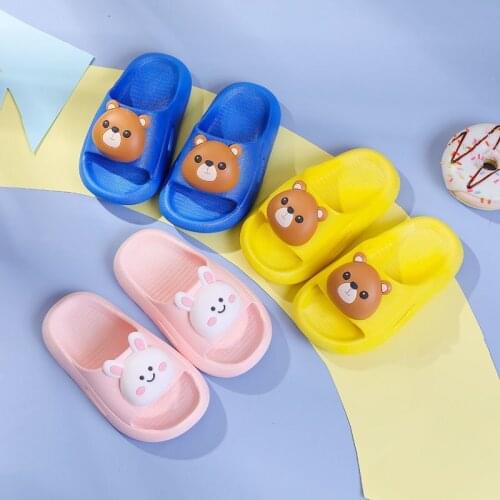 Summer girls' sandals and slippers fashion outer wear non-slip cute baby girl small daisy childrens slippers