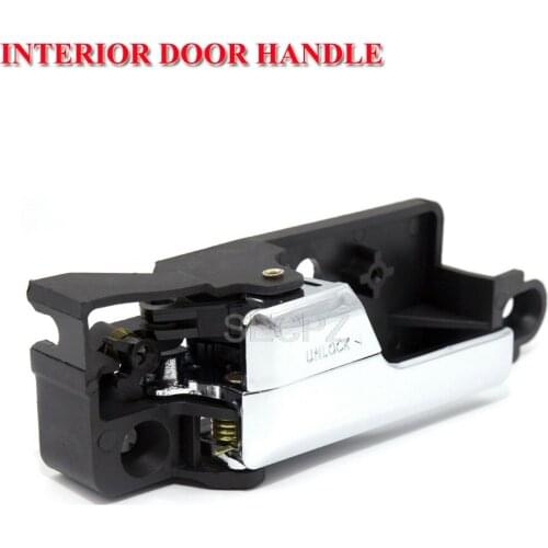 New Chrome Interior Inside Door Handle LH REAR / FOR LISTED FUSION MKZ & MILAN IIF29293 6E5Z54F29293 6E5Z5422601B 6E5Z-5422601-B