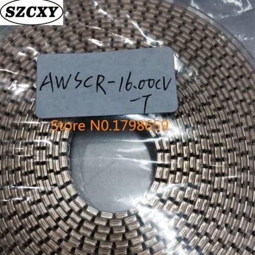New and original 20PCS AWSCR-16.00CV-T CER RES 16.0000MHZ 22PF SMD Ceramic Resonator