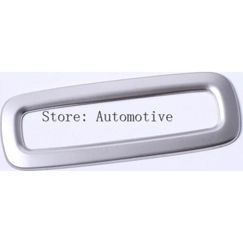 Stainless Rear Body Lift Switch Frame Cover Trim 1pcs For VOLVO XC90 2016 2017