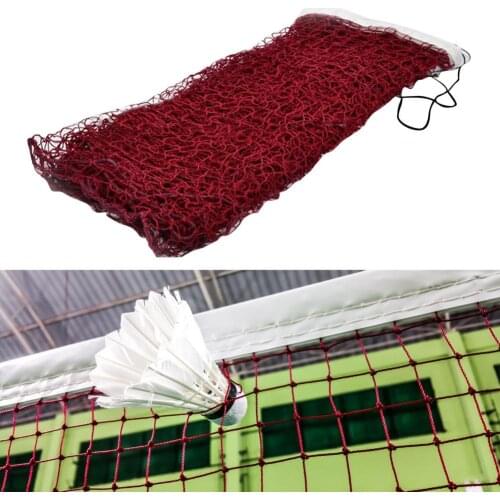 Professional Portable Training Square Mesh Standard Badminton Net Sports Net For Outdoor Badminton Tennis Net Replacement