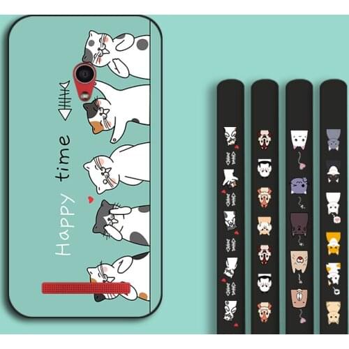 Cute Cat Silicone Cases For Asus Zenfone Max Pro M2 ZB631KL ZB633KL Full Shell Back Cover For Asus 5Z ZE620KL ZS620KL