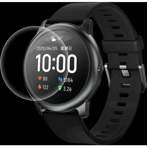 10PCS Anti Scratch HD Tempered Glass For XiaoMi Haylou Solar LS05 Watch Screen Protector Explosion-proof Protective Film Guard