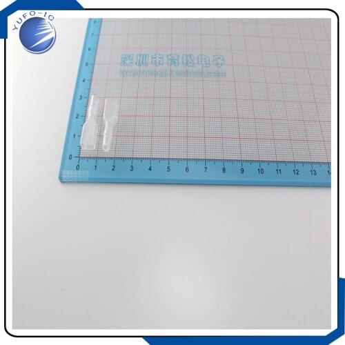 10PCS/LOT 6.3 silica gel set of soft sheath transparent plastic sleeve matching 6.3 insert