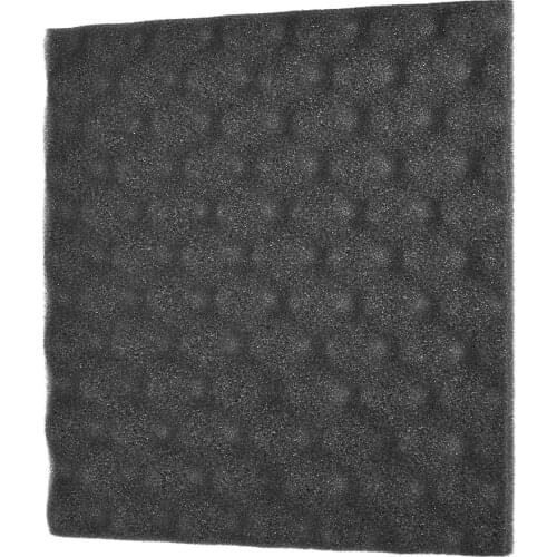 24PCS Studio Acoustic Foams Panels Sound Insulation Foam 30 * 30cm/ 12 * 12in Dark Gray Sound Insulation Foam 36 PCS
