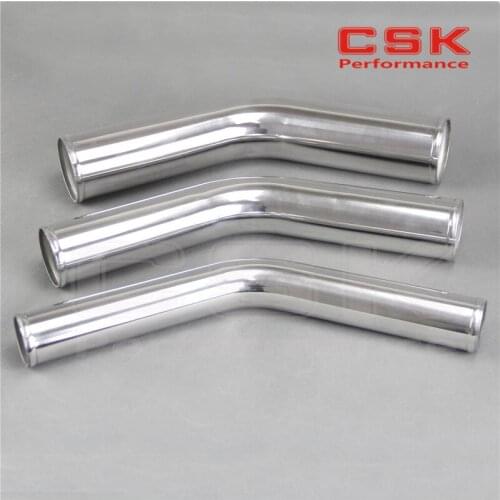 38mm/1.5"/1-1/2 inch 45 Degree Aluminum Turbo Intercooler Pipe Piping Tubing Length 300mm