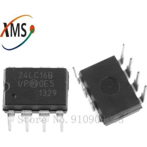 5pcs 24LC16B-I/P 24LC32-I/P 24LC64-I/P 24LC128-I/P 24LC512-I/P DIP-8 24LC256 24LC32 24LC512 24LC64