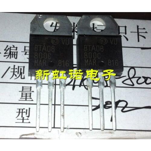5Pcs/Lot New Original BTA08-800C Triode In Stock
