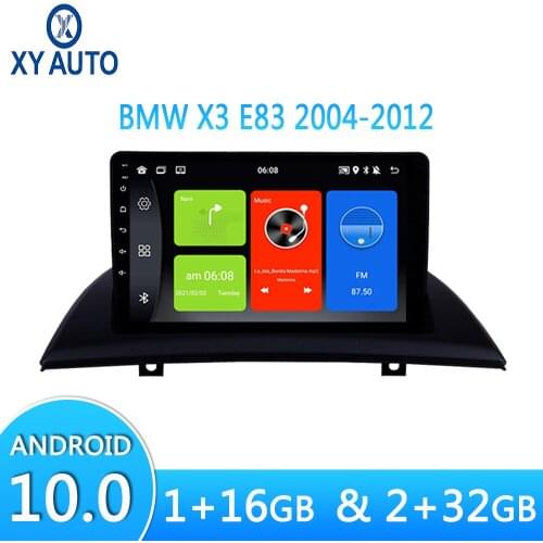 9 inch Android10 Car Radio Video Player Navigation Multimedia For BMW X3 E83 2004-2012 With WiFi Bluetooth Split Screen GPS