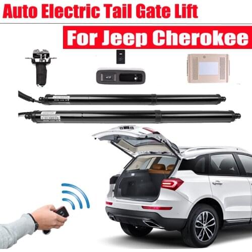 Car Electric Tail Gate Lift Tailgate For Jeep Cherokee 2016-2019 2020 Auto Smart Accessories Remote Control Trunk Lids Spring