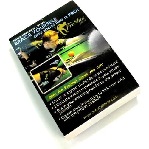 Free shipping high quality Professional Pro-shot Fix finger Billiard Wristband Gloves for Pool Snooker Game Cue Training gloves