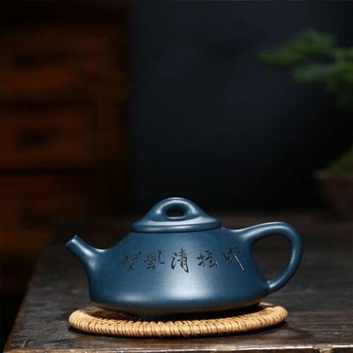Chinese Yixing Teapot Handmade Zisha tea pots Raw Ore Purple Clay Custom tea set beauty kettle household Drinkkware 220ml
