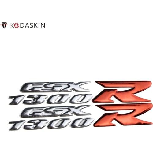 KODASKIN 3D Logos Reflective Emblems Stickers Decals for Suzuki Hayabusa GSXR1300 GSX R 1300 Motorcycle