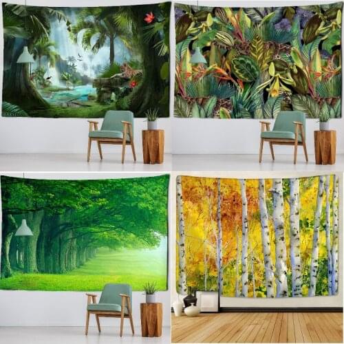 Green plant tree india home aesthetic room decor Home wall decor Tapestry kawaii room decor anime room decor Wall tapestry india