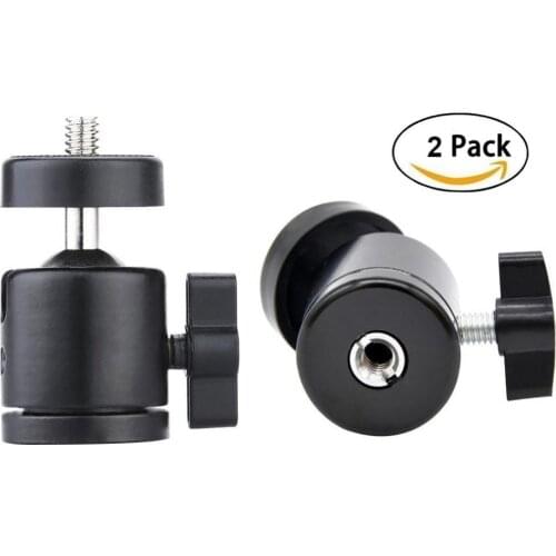 Mini Ball Head for HTC VIVE Lighthouses Base Station Camera Camcorder HTC 360 Degree Tripod Adapter Ball Head Camera Mount Holde