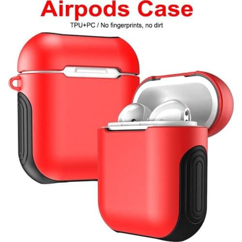 Soft Silicone Case For Apple AirPods Cover Silicone Bumper Soft Wireless Earphone Cover For Apple Air Pods
