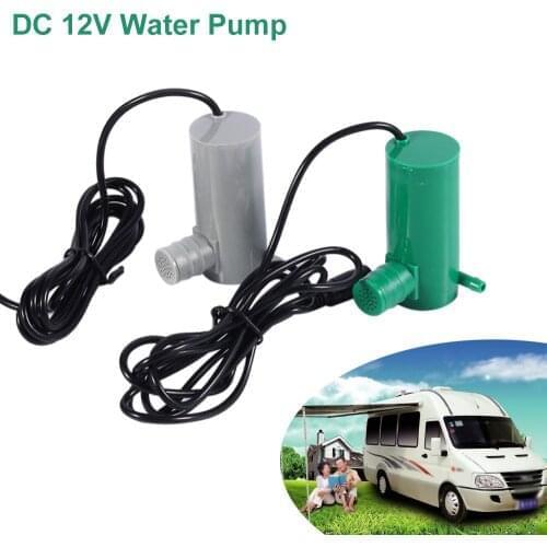 Water Pump 12V Micro Submersible Pump Brush Camper High Flow DC Water Pumps 500L/h Caravan for Garden Pond
