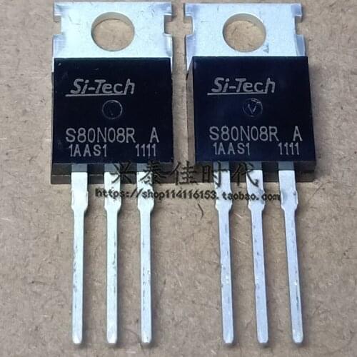 New 5pcs S80N08R 80A/80V TO-220