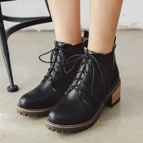 New fashions for autumn and winter Martins boots antique roughed and lace school women boots