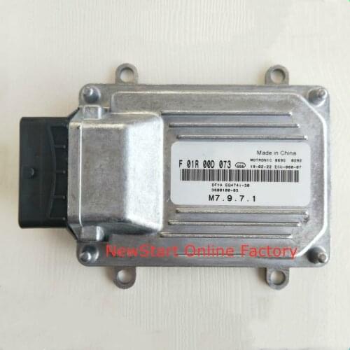 NEW Car Engine Computer ECU Car Electronic Control Unit ECU F01R00D073 / F01RB0D073 / 3600100-0S EQ474I