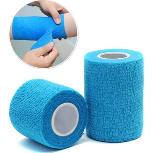 Disposable Self Adhesive Elastic Bandage For Handle With Tube Tightening Of Tattoo Accessories R