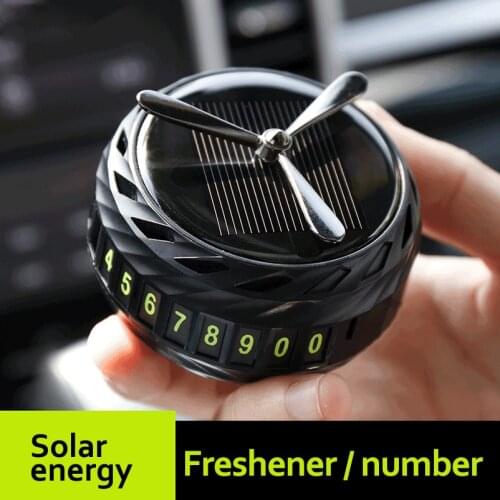 Car Air Freshener Solar Car Perfume Fragrance Auto Rotation Air Auto Aromatherapy Flavoring Car Accessories Interior car parfum