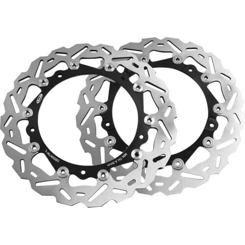 2Pcs Motorbike Front Brake Rotors Disc Stainless Steel for BMW S1000R S1000RR S1000XR 2014 2015 2016 Left +Right Side