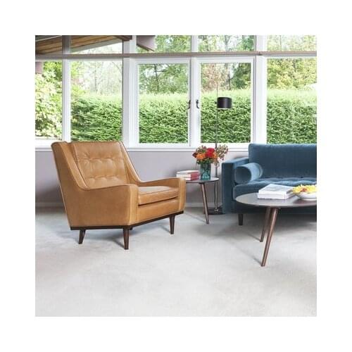 American retro leisure chair bar front floor cowhide Nordic style study living room apartment villa model room can be customized