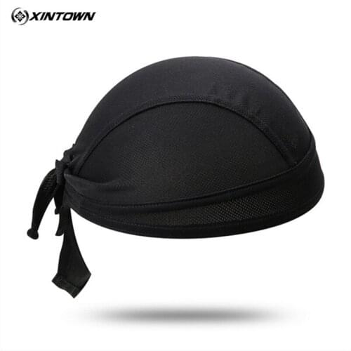 XINTOWN Polyester Cycling Cap Sweatproof Sunscreen Headwear Bike Team Scarf Coif Bicycle Bandana Pirate Headband