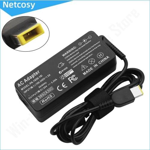 65W 20V 3.25A Laptop Charger USB Tip For Lenovo Thinkpad E440 E450 E550 E560 T430 T440 T440S T440P T450 T460 T460S T540P T560