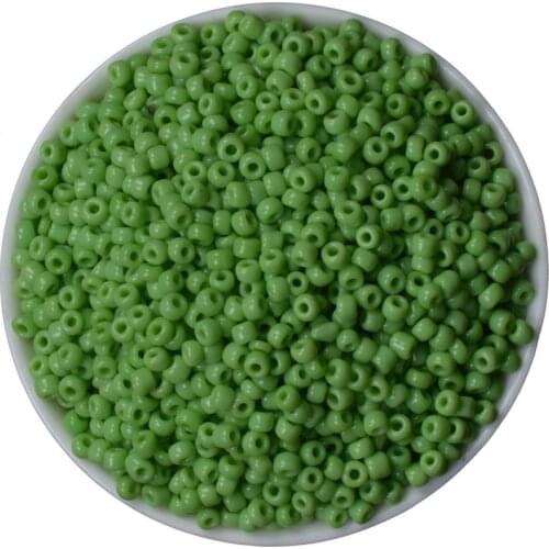 3MM 1000 Pcs Light Green DIY/Handmade Round Czech Crystal Glass Spacer Loose Beads Seed Beads For Jewelry Making