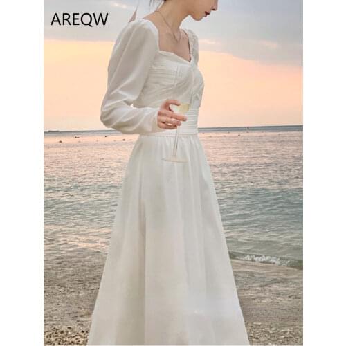 Летние платья с длинным рукавом AREQW China At AliExpress