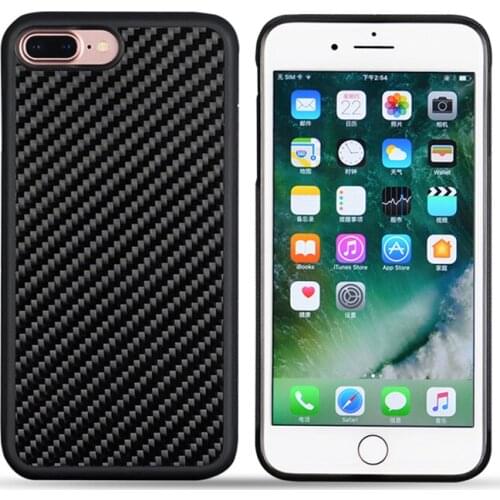 For iPhone 7 8 7 Plus 8 Plus Case Cover TPU PC Carbon Fiber Case With Slim Armor Shockproof High Quality Skidproof Case